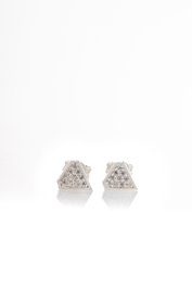 Heliophilia Silver Pendientes de Plata Esterlina 925
